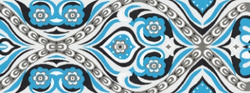 Picture of Bisazza Mosaico - Decori 10 - Amelie Amelie Blue