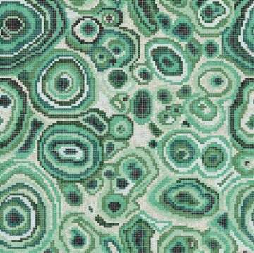 Picture of Bisazza Mosaico - Decori 10 - New Malachite Green