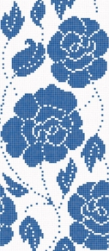 Picture of Bisazza Mosaico - Decori 20 - Zante Bianco