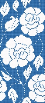 Picture of Bisazza Mosaico - Decori 20 - Zante Blu