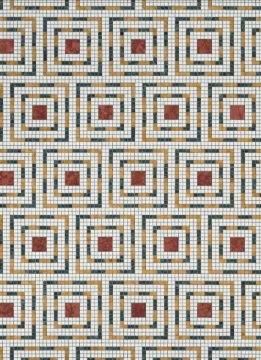 Picture of Bisazza Mosaico - Marmosaico Eltham Red