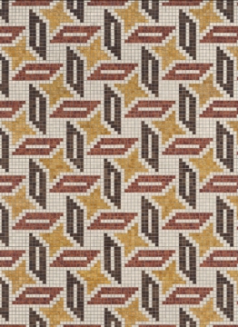 Picture of Bisazza Mosaico - Marmosaico Haddon Red