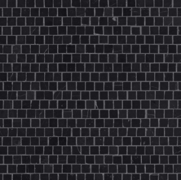 Picture of Bisazza Mosaico - The Marble Shift Nero Assoluto