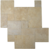 Picture of Bedrosians - Travertine Stone Versailles Pattern Mediterranean Ivory
