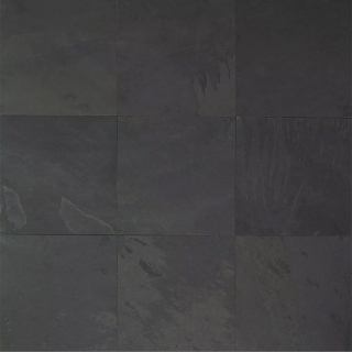 Picture of Bedrosians - Slate Stone 12 x 12 Black Pearl