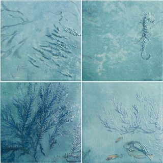 Picture of Alttoglass - Ocean 6 x 6 Ocean