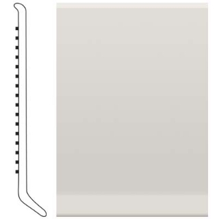 Picture of Roppe - Pinnacle Rubber Wall Base 3 1/2 (Cove Base) White