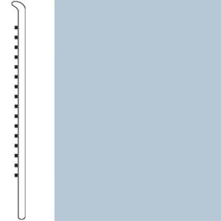 Picture of Roppe - Pinnacle Rubber Wall Base 3 (No Toe Base) Peaceful Blue