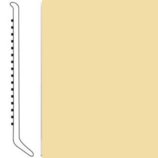 Picture of Roppe - Pinnacle Rubber Wall Base 3 1/2 (Cove Base) Buttercup