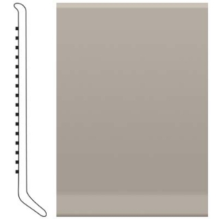 Picture of Roppe - Pinnacle Rubber Wall Base 5 1/2 (Cove Base) Pewter