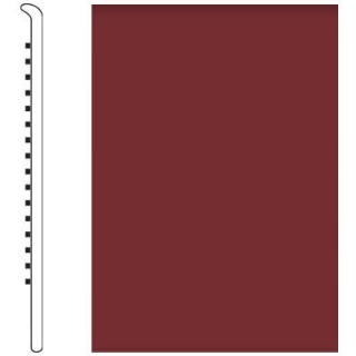 Picture of Roppe - Pinnacle Rubber Wall Base 4 1/2 (No Toe Base) Cinnabar