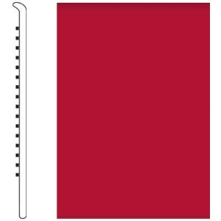 Picture of Roppe - Pinnacle Rubber Wall Base 4 1/2 (No Toe Base) Red