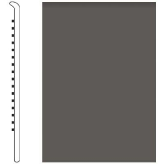 Picture of Roppe - Pinnacle Rubber Wall Base 5 (No Toe Base) Burnt Umber