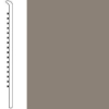 Picture of Roppe - Pinnacle Rubber Wall Base 5 (No Toe Base) Beigewood