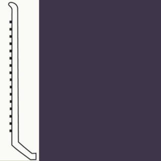 Picture of Roppe - Pinnacle Rubber Wall Base 4 (Butt Toe Base) Aubergine