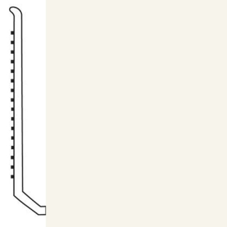Picture of Roppe - Pinnacle Rubber Wall Base 4 (Butt Toe Base) Snow