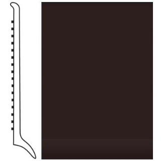 Picture of Roppe - Pinnacle Rubber Wall Base 4 (Long Toe Base) Brown