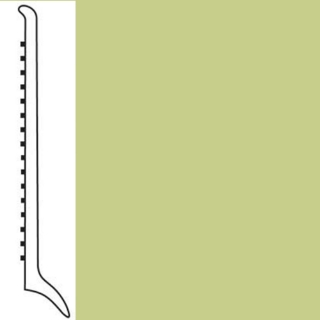 Picture of Roppe - Pinnacle Rubber Wall Base 4 (Long Toe Base) Pear Green