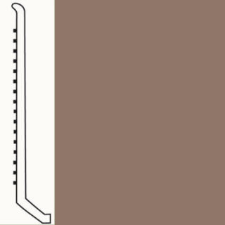 Picture of Roppe - Pinnacle Rubber Wall Base 4 (Butt Toe Base) Gingerbread