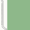 Picture of Roppe - Pinnacle Rubber Wall Base 4 (Butt Toe Base) Arugula