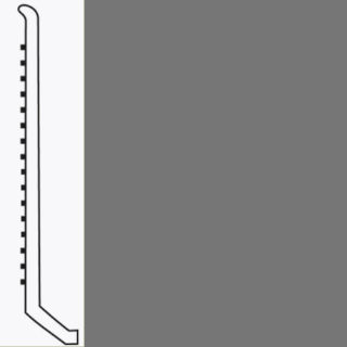 Picture of Roppe - Pinnacle Rubber Wall Base 4 (Butt Toe Base) BAttleship