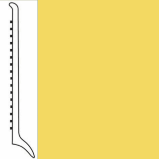Picture of Roppe - Pinnacle Rubber Wall Base 4 (Long Toe Base) Daffodil