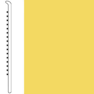 Picture of Roppe - Pinnacle Rubber Wall Base 6 (No Toe Base) Daffodil