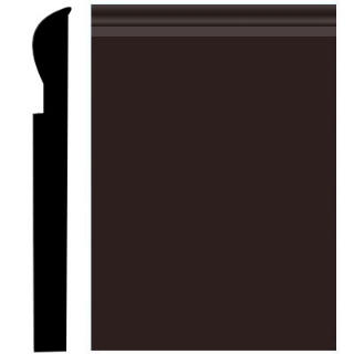 Picture of Roppe - Pinnacle Plus Wall Base 05 Contrive Brown