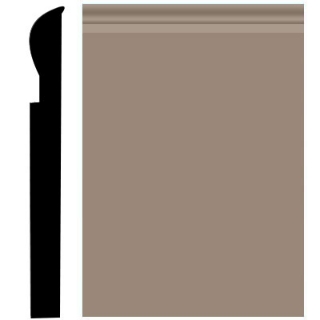 Picture of Roppe - Pinnacle Plus Wall Base 05 Contrive Fawn