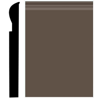 Picture of Roppe - Pinnacle Plus Wall Base 05 Contrive Light Brown