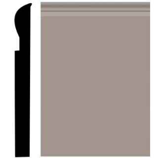 Picture of Roppe - Pinnacle Plus Wall Base 05 Contrive Pewter