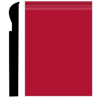 Picture of Roppe - Pinnacle Plus Wall Base 05 Contrive Red