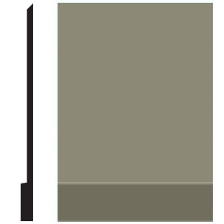 Picture of Roppe - Pinnacle Plus Wall Base 00 Simplicity Dolphin