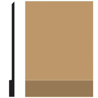 Picture of Roppe - Pinnacle Plus Wall Base 00 Simplicity Flax