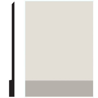 Picture of Roppe - Pinnacle Plus Wall Base 00 Simplicity Natural