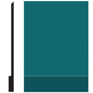 Picture of Roppe - Pinnacle Plus Wall Base 00 Simplicity Peacock