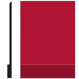 Picture of Roppe - Pinnacle Plus Wall Base 00 Simplicity Red