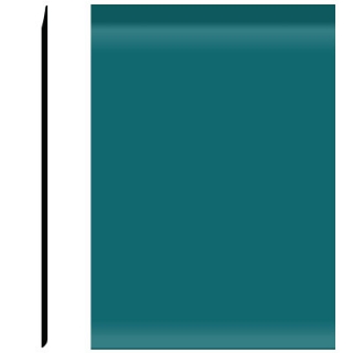 Picture of Roppe - Pinnacle Plus Wall Base 35 Sleek Peacock