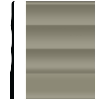 Picture of Roppe - Pinnacle Plus Wall Base 50 Impressions Dolphin