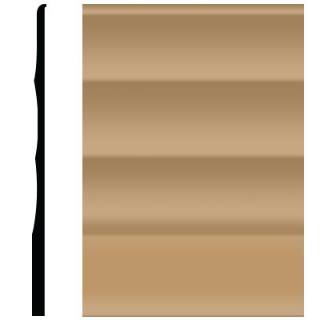 Picture of Roppe - Pinnacle Plus Wall Base 50 Impressions Flax