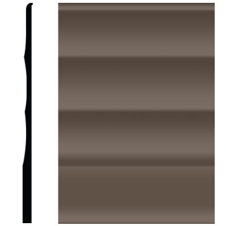 Picture of Roppe - Pinnacle Plus Wall Base 50 Impressions Light Brown