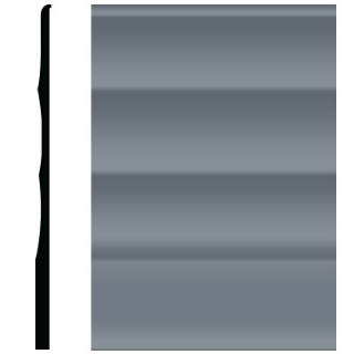 Picture of Roppe - Pinnacle Plus Wall Base 50 Impressions Steel Blue