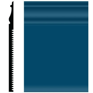 Picture of Roppe - Pinnacle Plus Wall Base 55 Nobility Blue