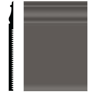 Picture of Roppe - Pinnacle Plus Wall Base 55 Nobility Burnt Umber