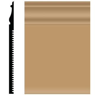 Picture of Roppe - Pinnacle Plus Wall Base 55 Nobility Flax