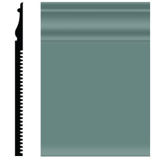 Picture of Roppe - Pinnacle Plus Wall Base 55 Nobility Hunter Green