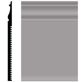 Picture of Roppe - Pinnacle Plus Wall Base 55 Nobility Slate