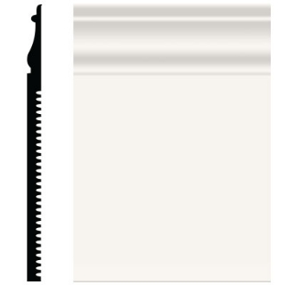 Picture of Roppe - Pinnacle Plus Wall Base 55 Nobility White