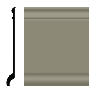 Picture of Roppe - Pinnacle Plus Wall Base 90 Intrigue Dolphin