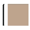 Picture of Roppe - Pinnacle Plus Wall Base 75 Level Camel